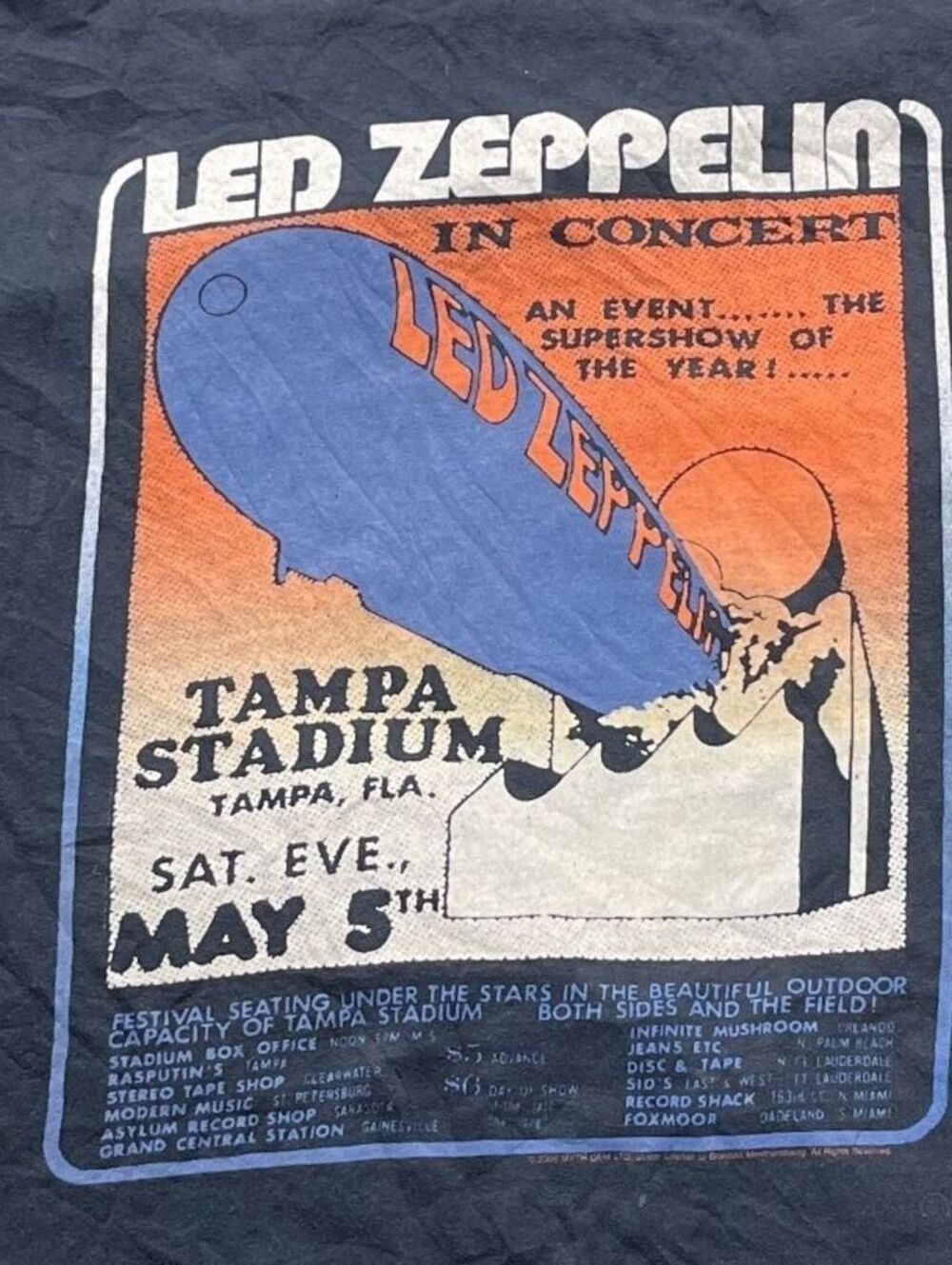 Led Zeppelin Preowned XL T-shirt